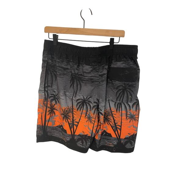 Sunsations Graphic Swim Casual Cruise Vacation Pool Beach Palm Tree Men’s XL - Picture 4 of 4